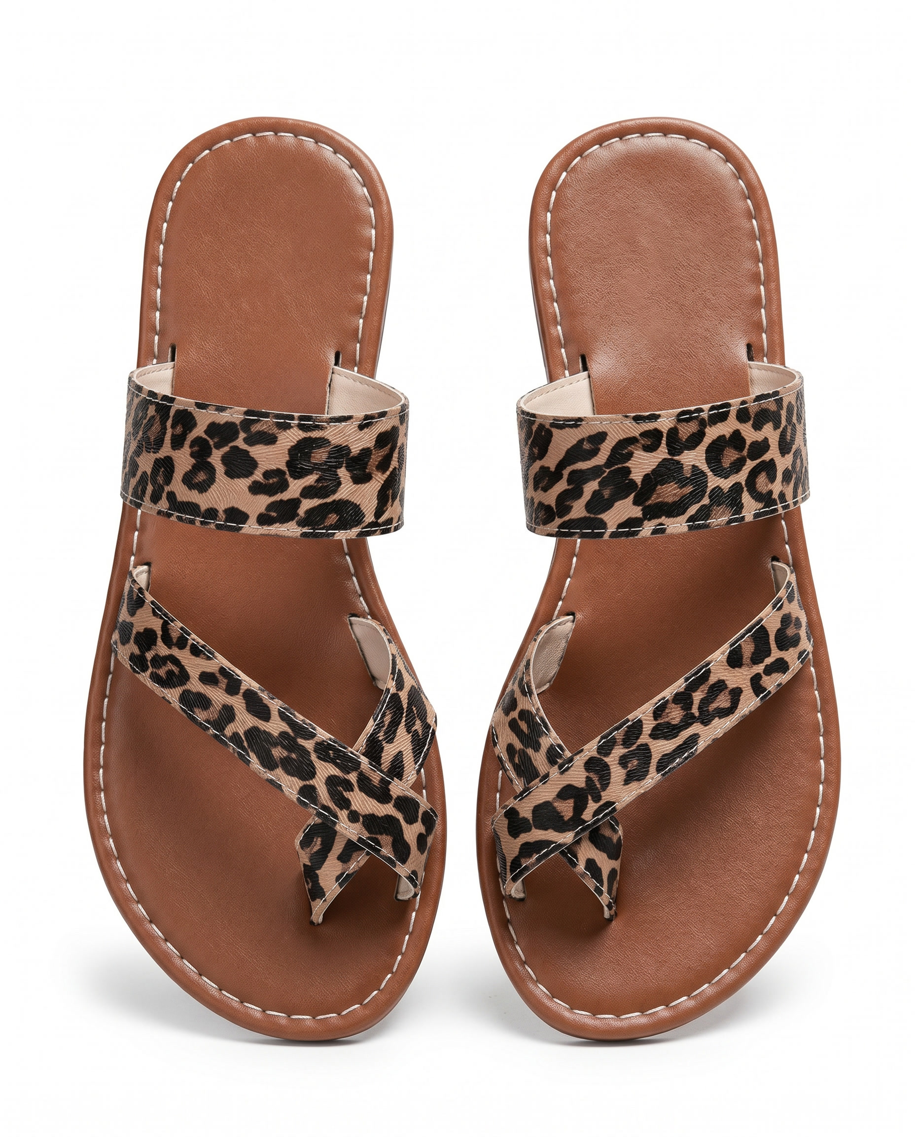 Leopard Riviera Sandals