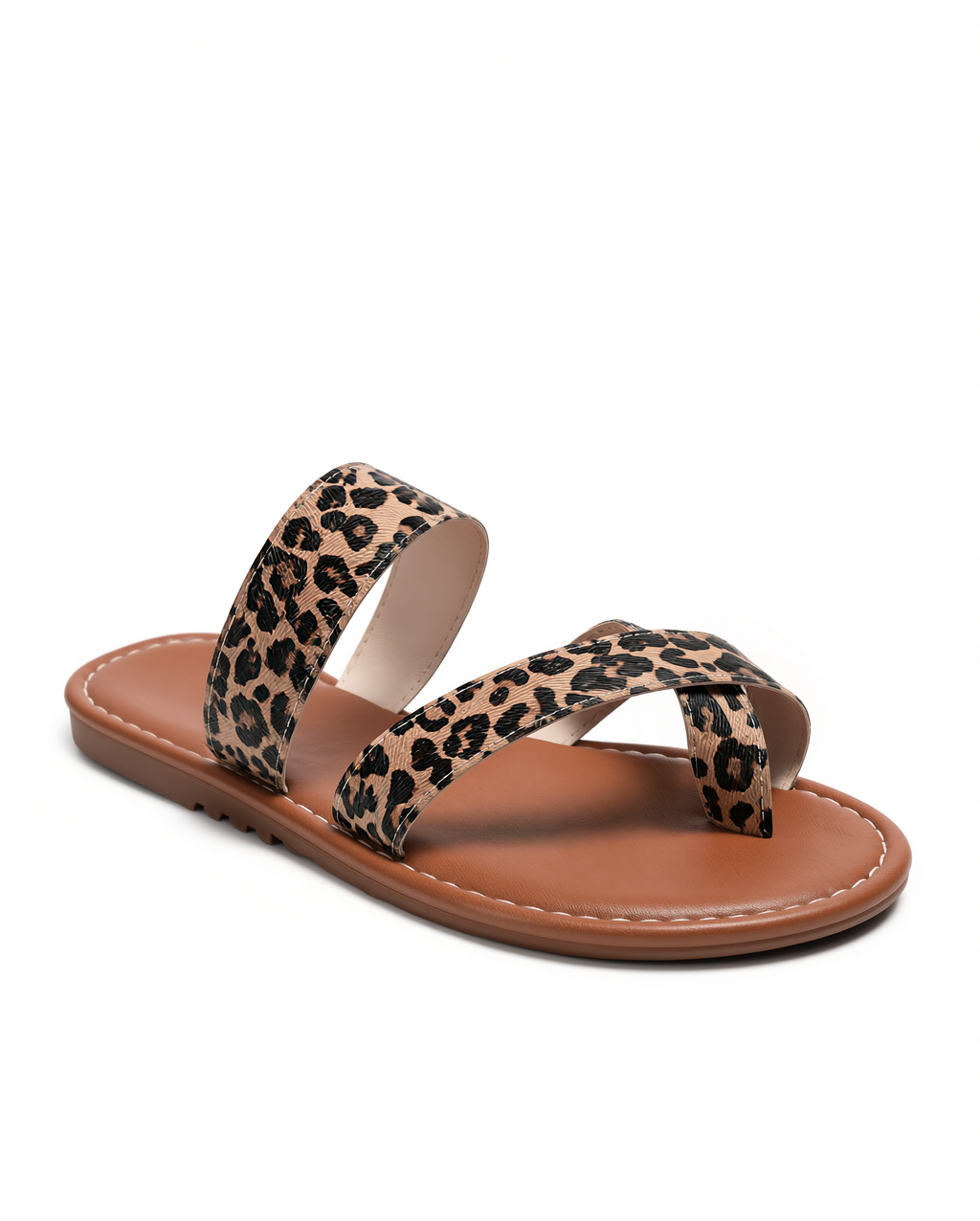Leopard Riviera Sandals