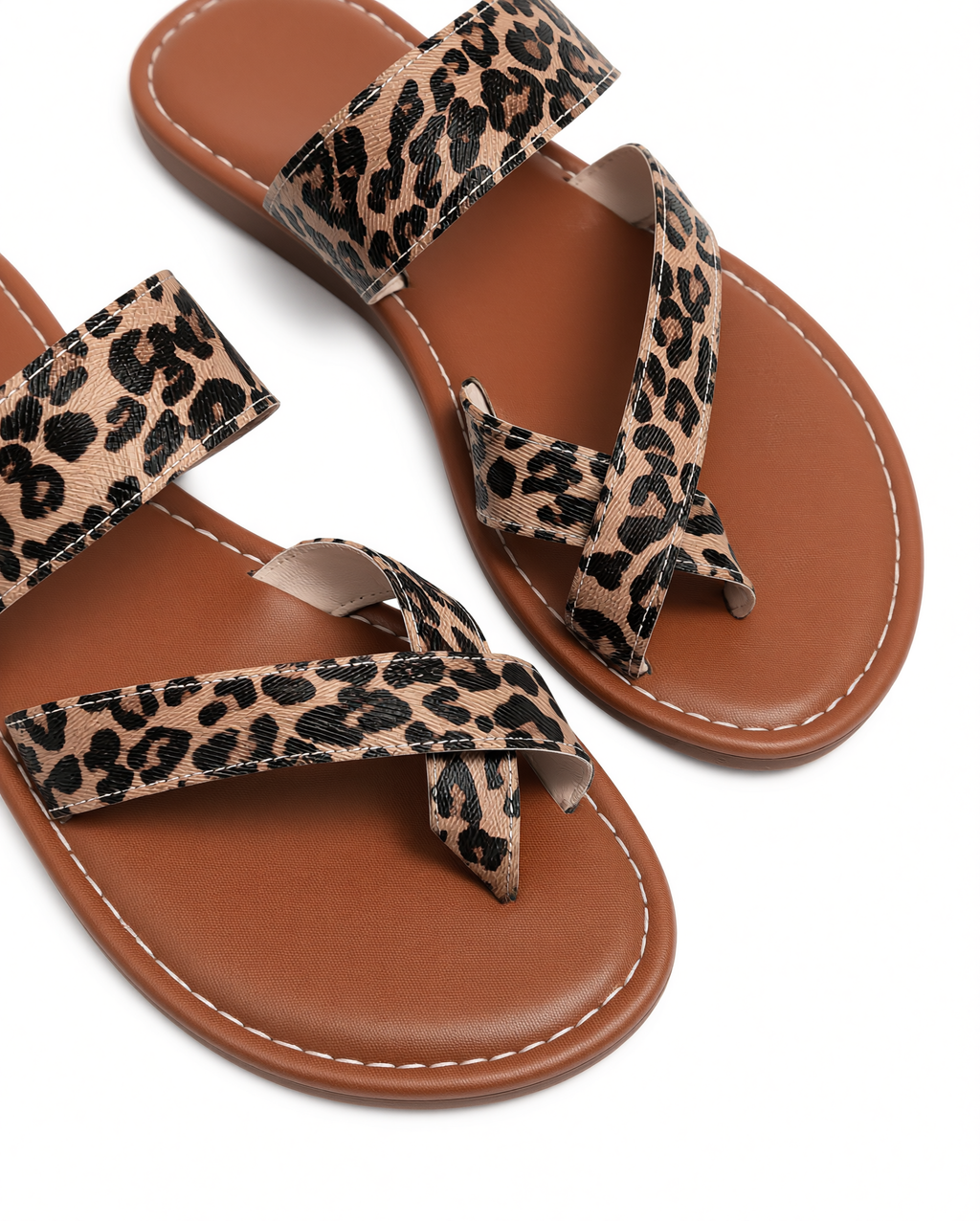 Leopard Riviera Sandals