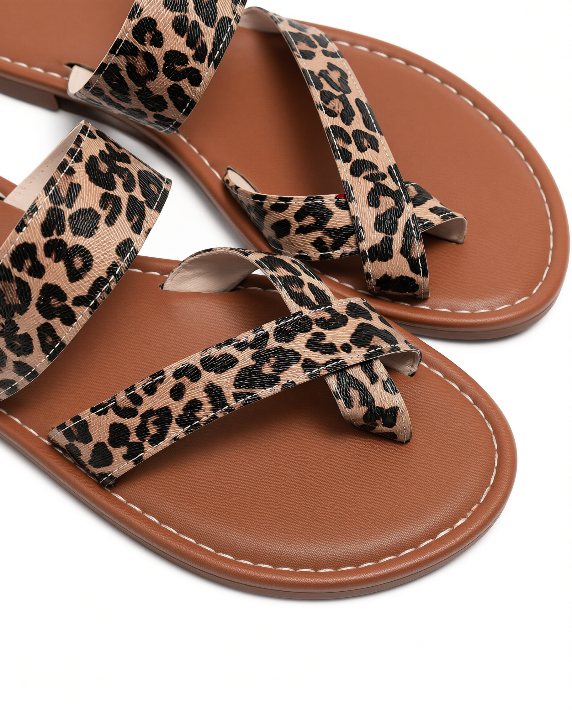 Leopard Riviera Sandals