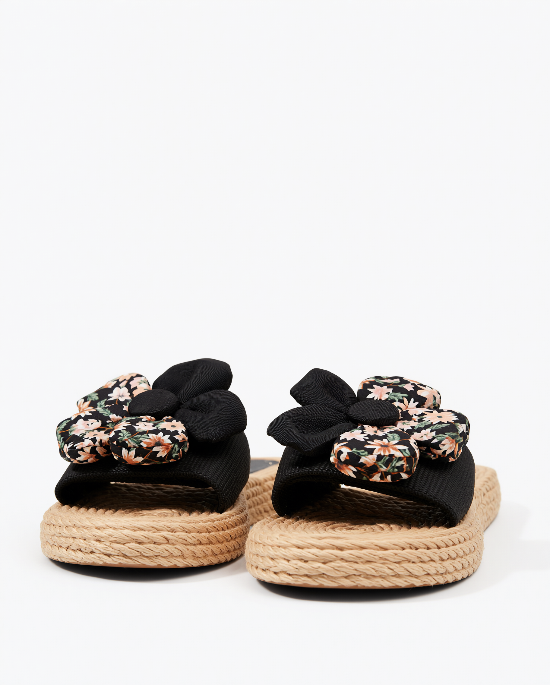 Floral Bow Slides
