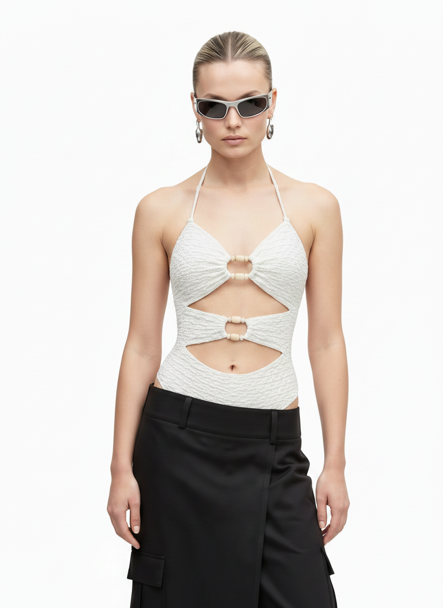 Strapless One-piece Swimsuit