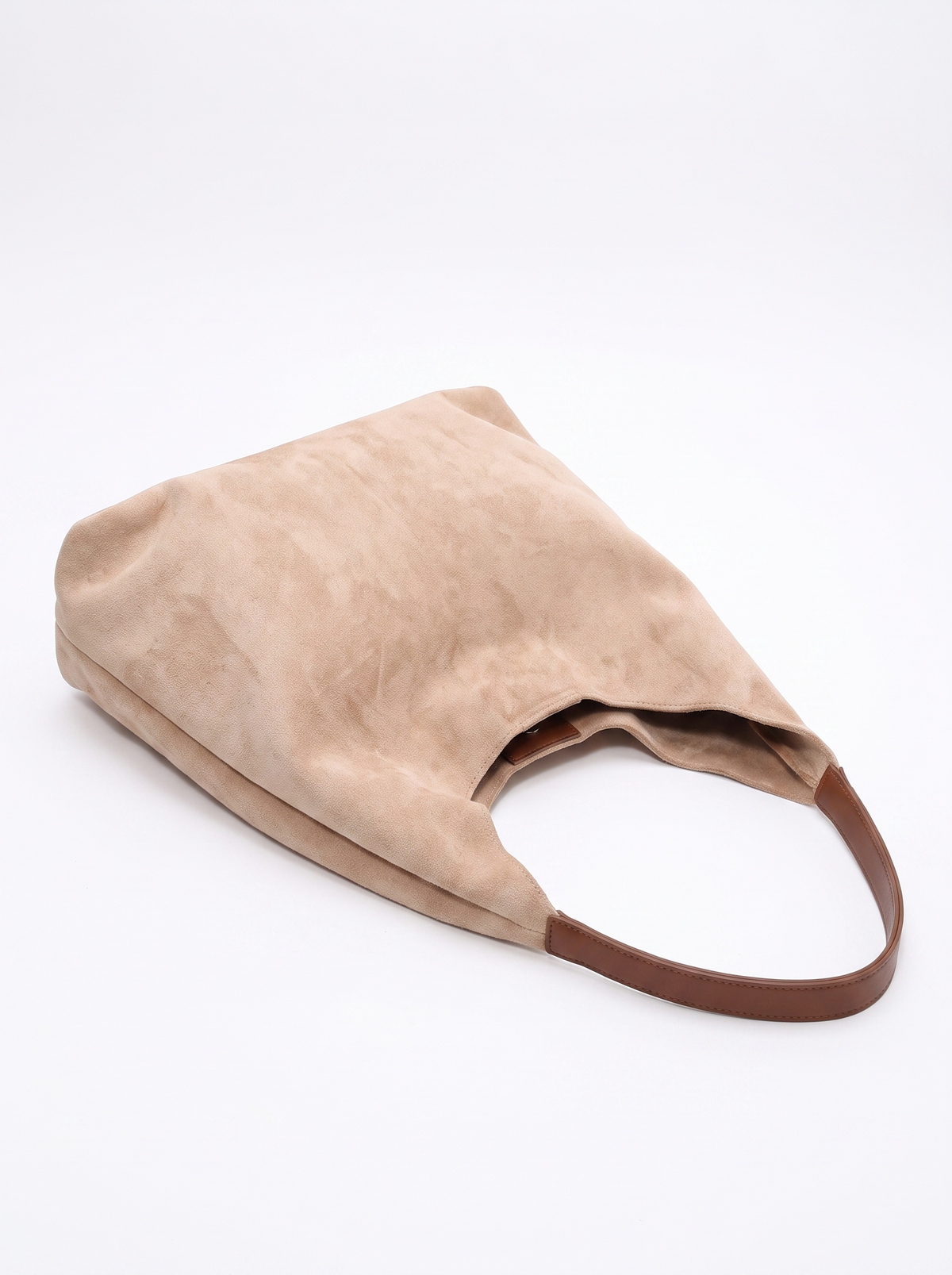 Suede Hobo Bag