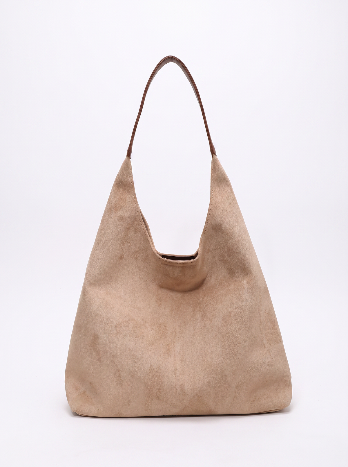 Suede Hobo Bag