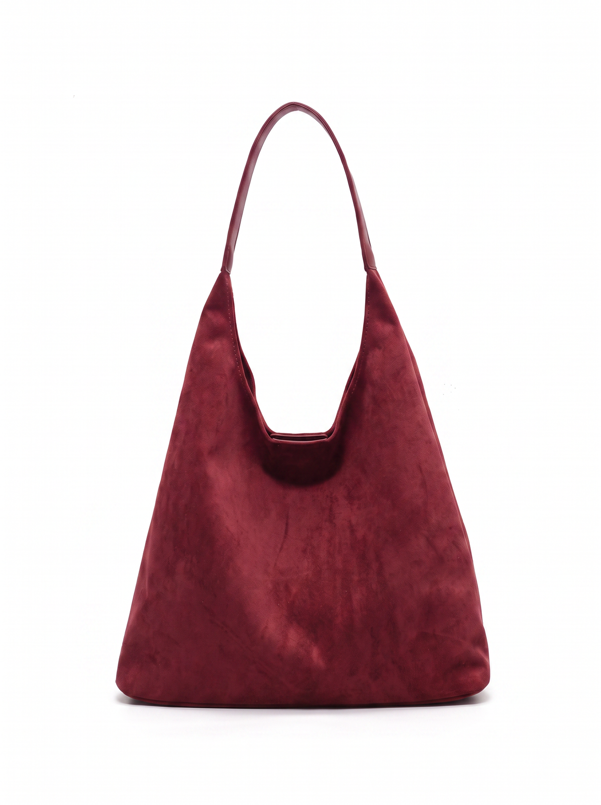 Suede Hobo Bag
