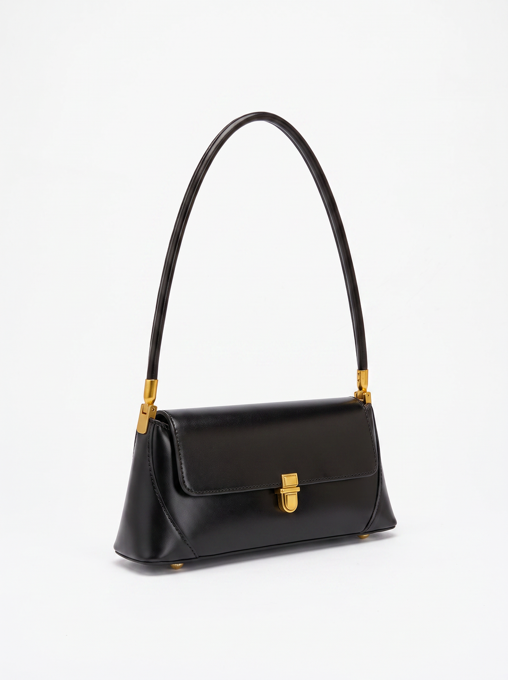 Classic Leather Shoulder Bag