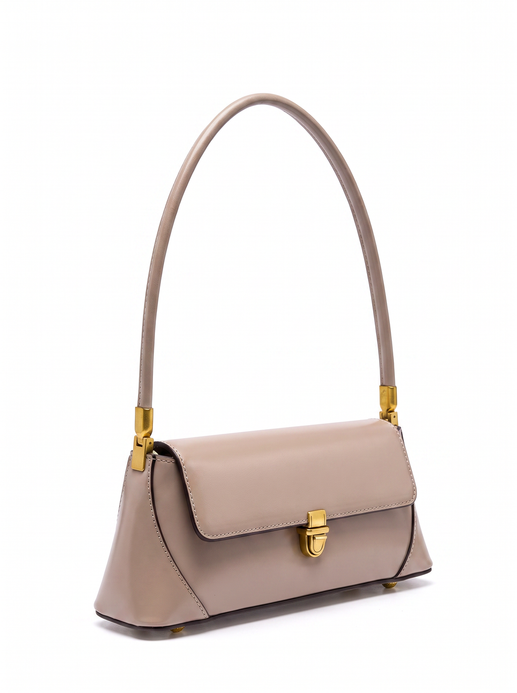 Classic Leather Shoulder Bag
