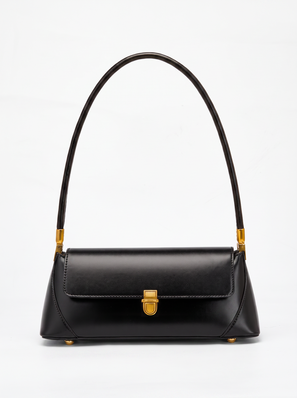Classic Leather Shoulder Bag