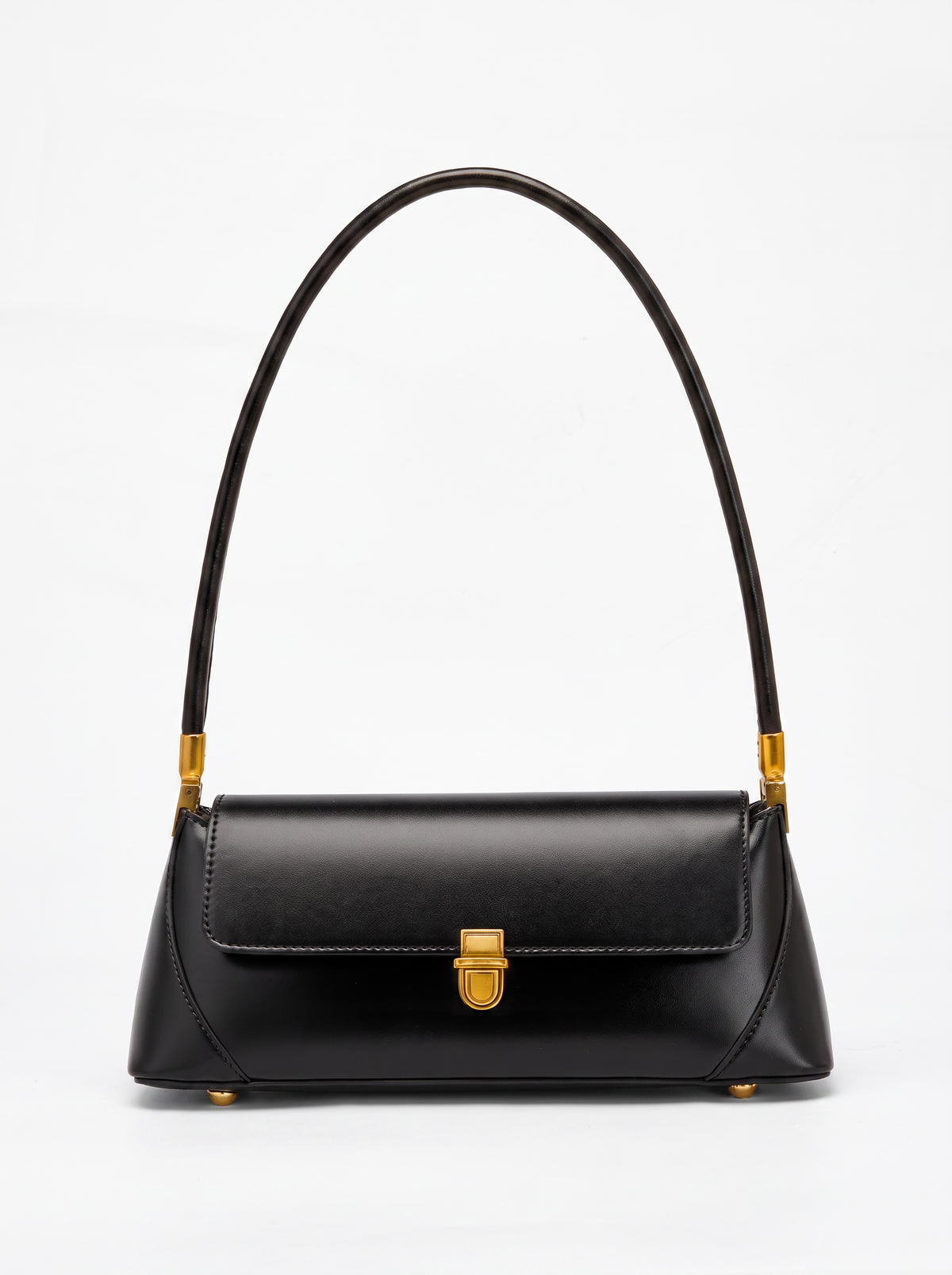 Classic Leather Shoulder Bag