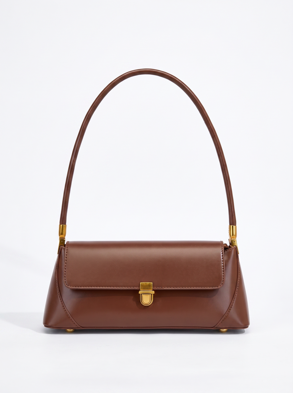 Classic Leather Shoulder Bag