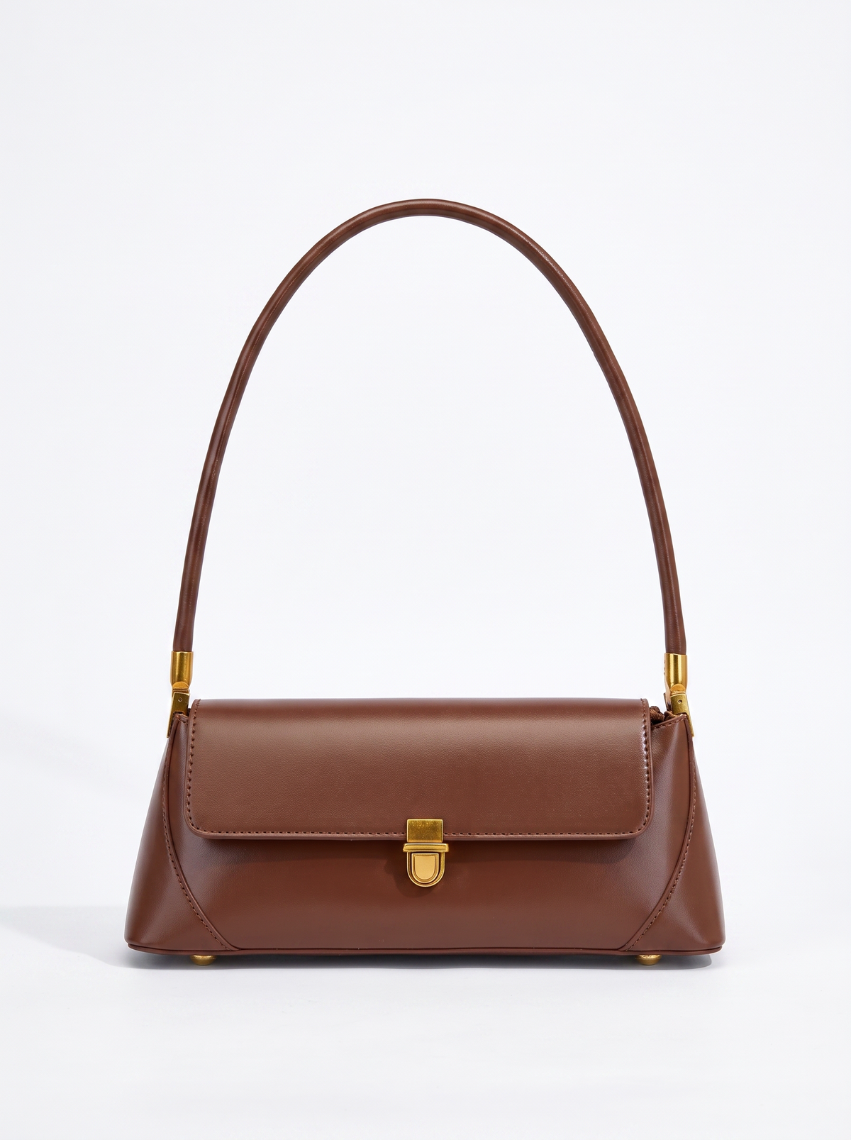 Classic Leather Shoulder Bag