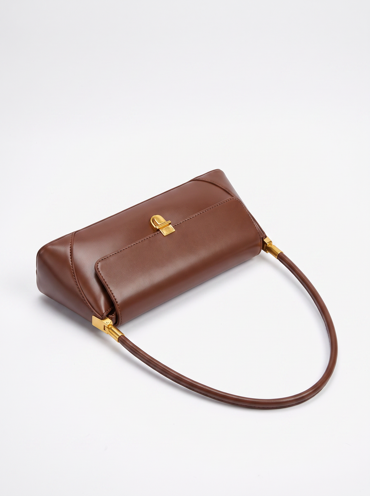 Classic Leather Shoulder Bag